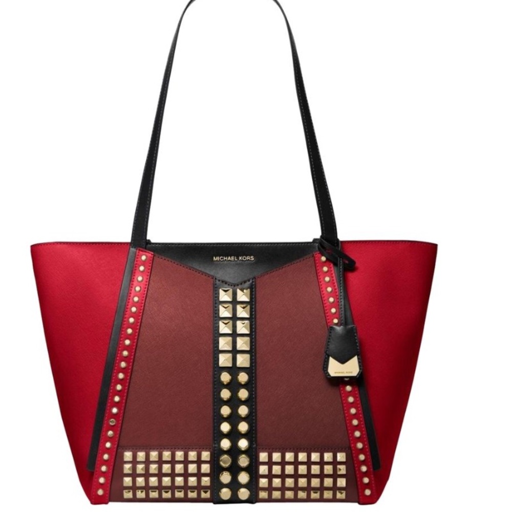 SALE♨️Michael Kors Whitney Large Studded Tote Bag